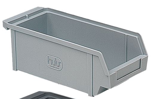 Besteckbox hulu Kunststoff grau 60-80 Bestecke