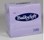 Servietten Dinner BulkySoft, 1/4-Falz, 3lg, lila !NSV!