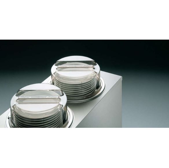 Deckel zu Röhrenstapler aus Polykarbonat, ø40cm