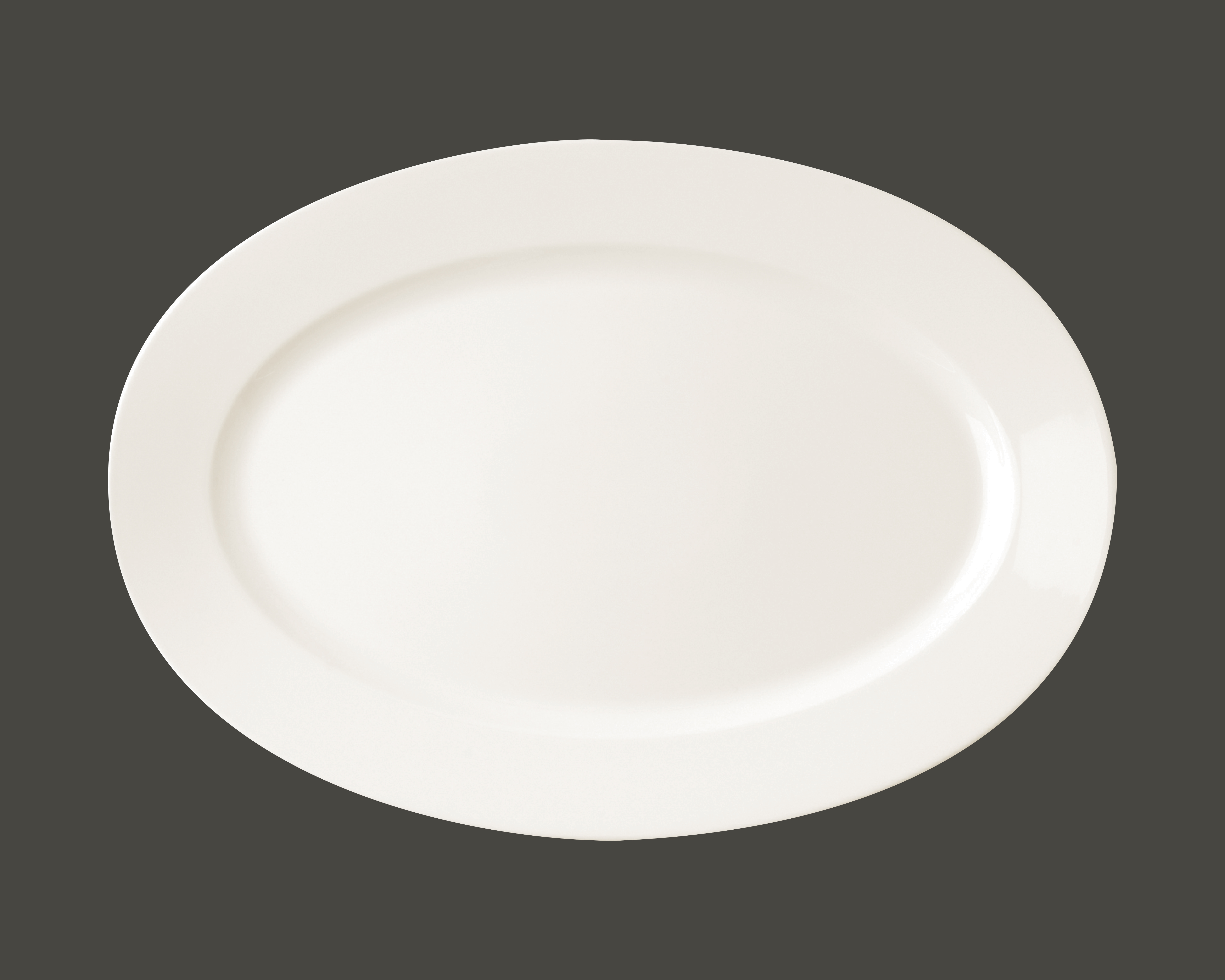 Platte oval 32x22x2.7cm Porzellan Banquet RAK