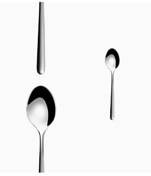 Moccalöffel Faro poliert/all mirror, CNS 114mm