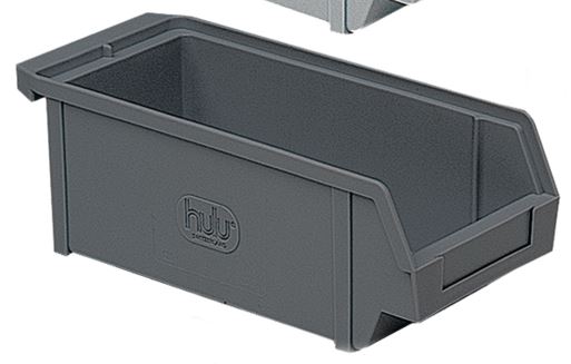 Besteckbox hulu Kunststoff anthrazit 60-80 Bestecke