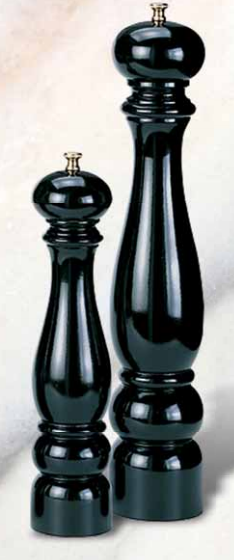 Pfeffermühle Toscana, schwarz hochglanz 18cm