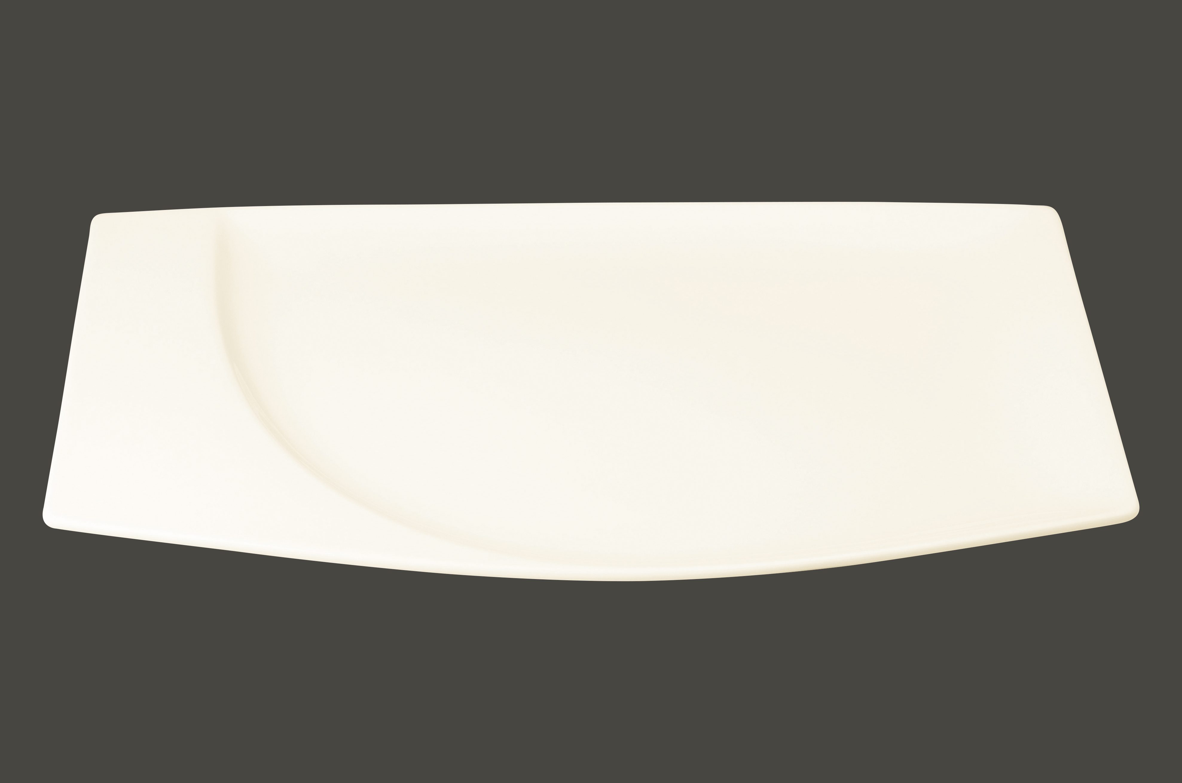 Teller flach rechteckig 26x17cm Porzellan Mazza RAK