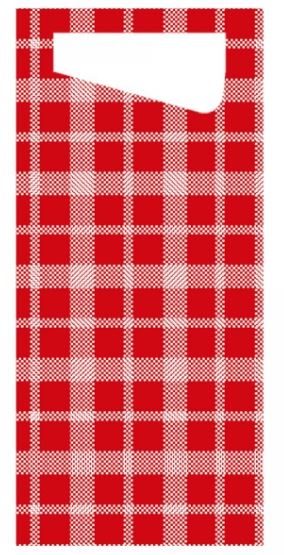 Duni Sachetto Giovanni, 8.5x19cm, rot