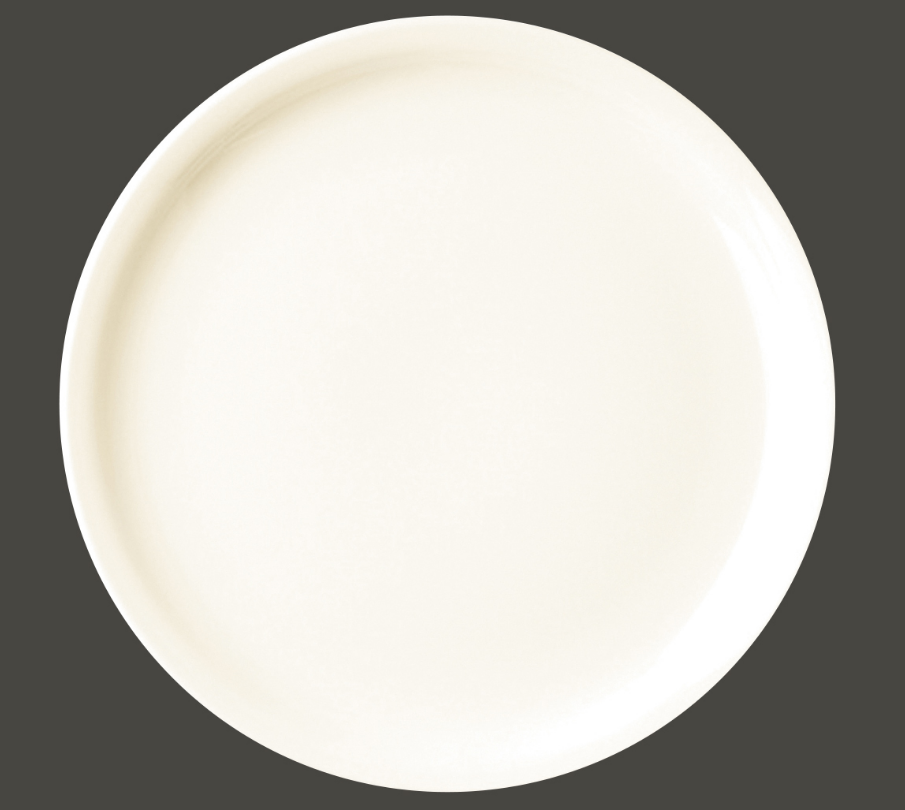 Teller flach rund, ø22cm stapelbar Porzellan Ska RAK