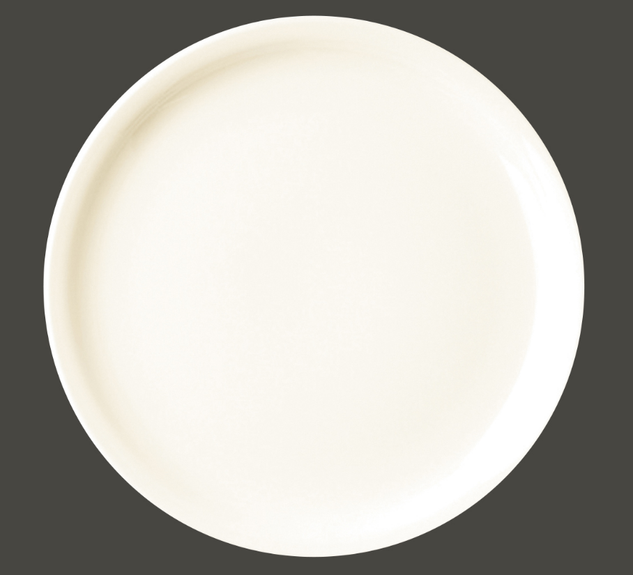Teller flach rund, ø19cm stapelbar Porzellan Ska RAK