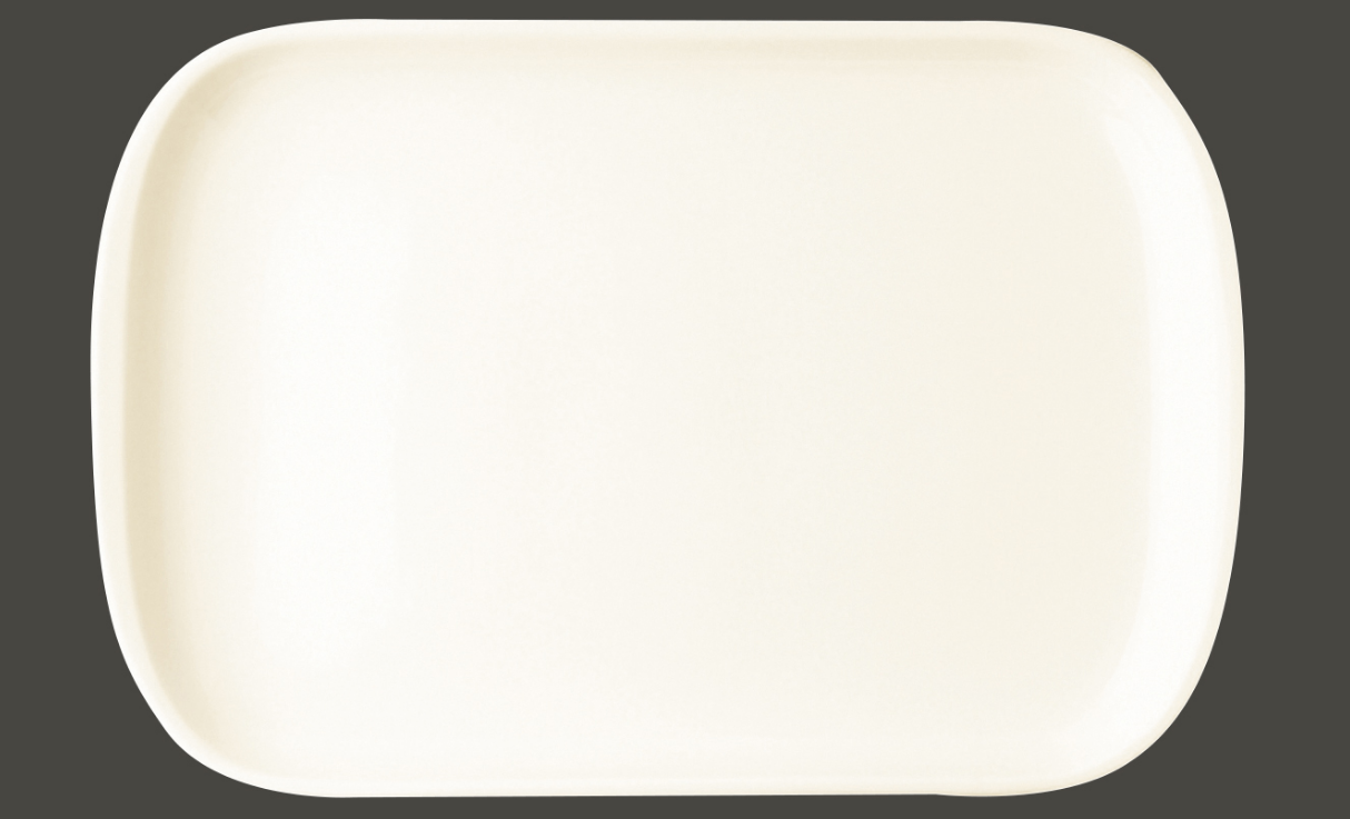 Schnitzteller, 30x20cm stapelbar Porzellan Ska RAK
