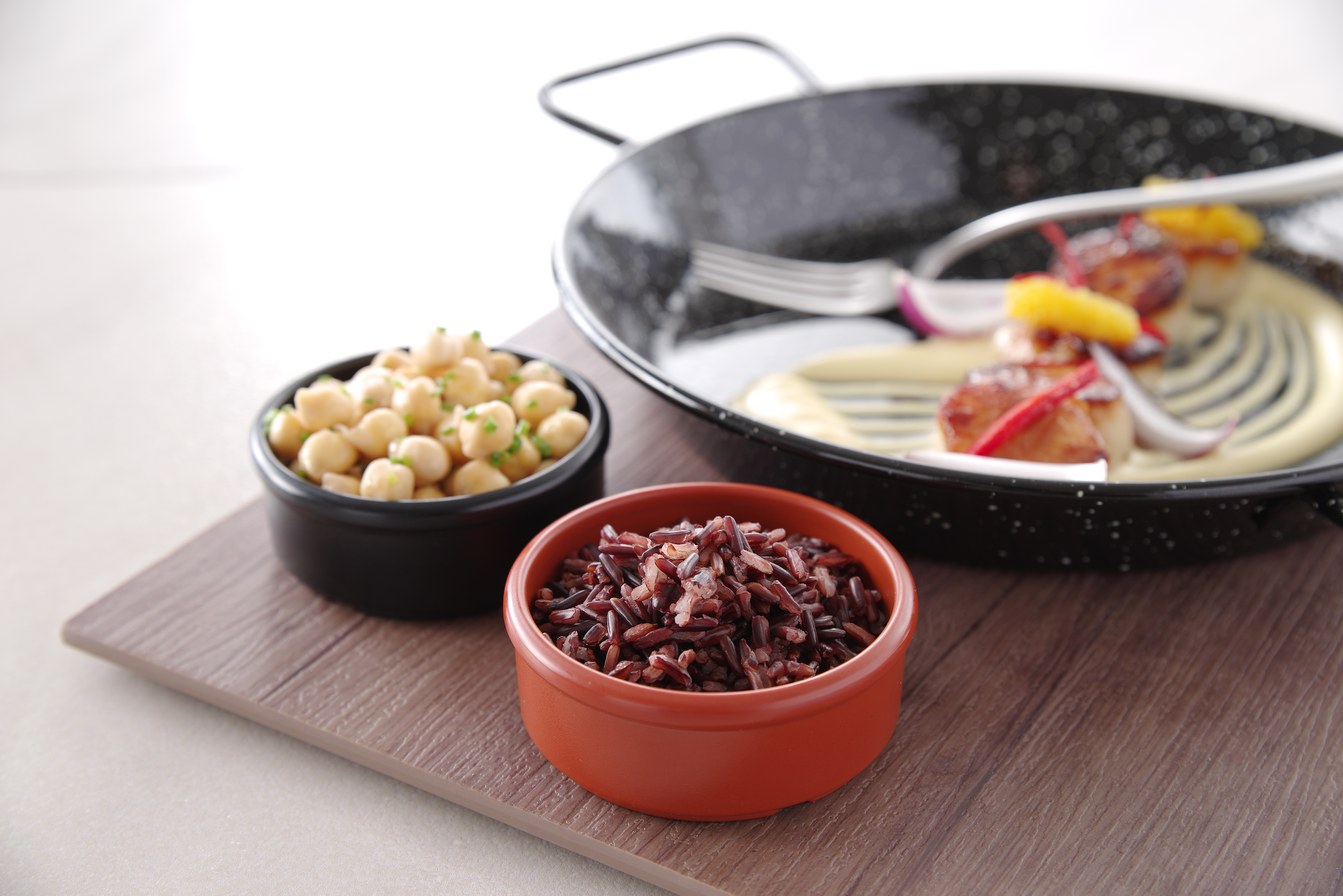 Butter-&amp; Saucenschälchen 3er Set, ⌀80xH30mm, schwarz, HENDI