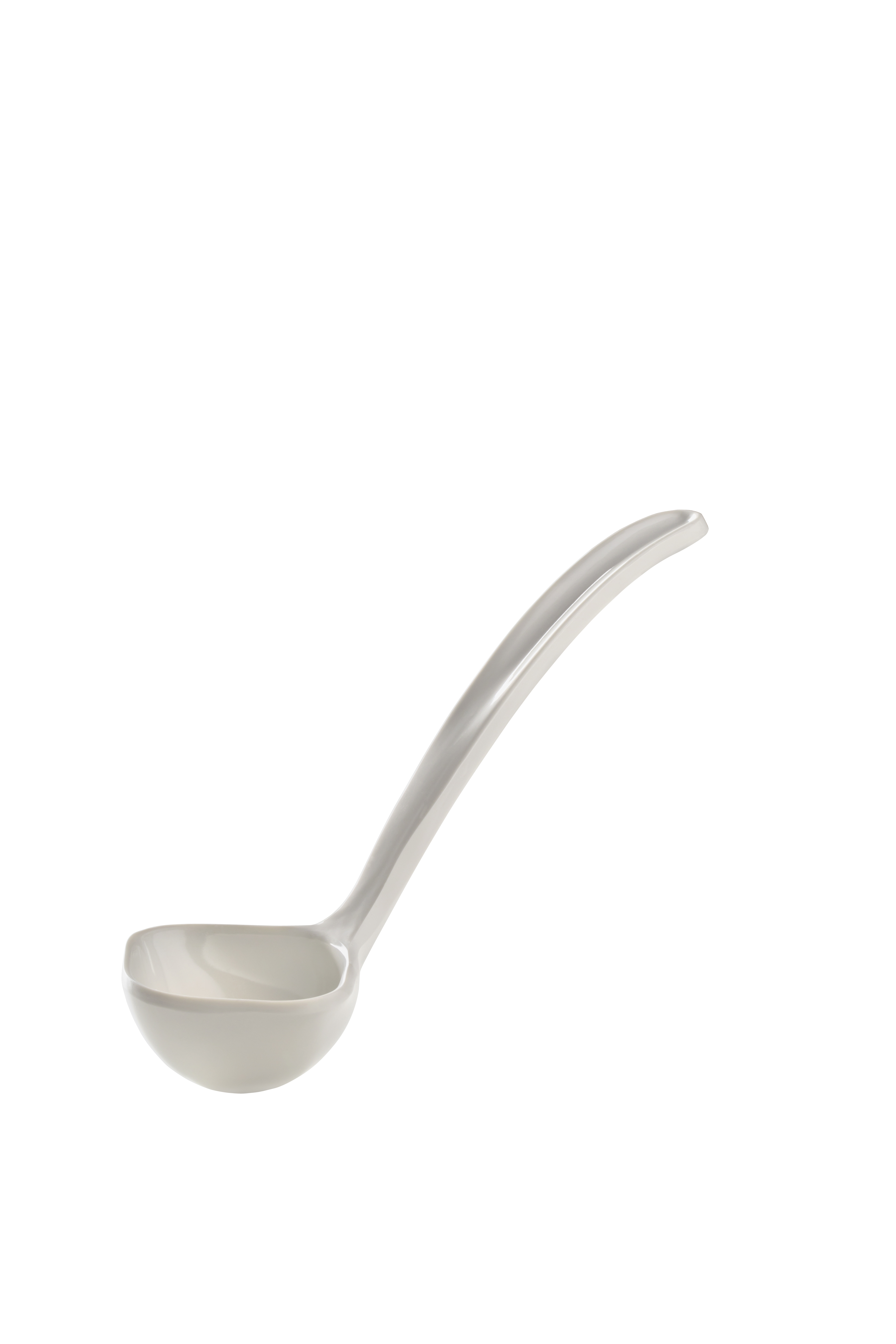 Saucenlöffel Melamin weiss 40cl, 180x70mm, HENDI