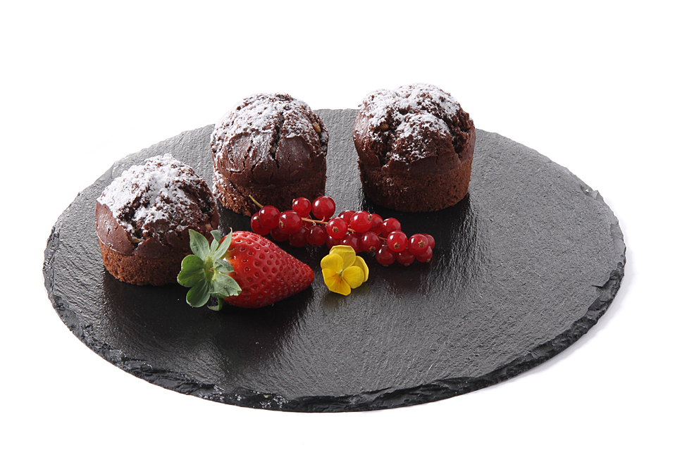 Schieferplatte rund, ø200xH5mm