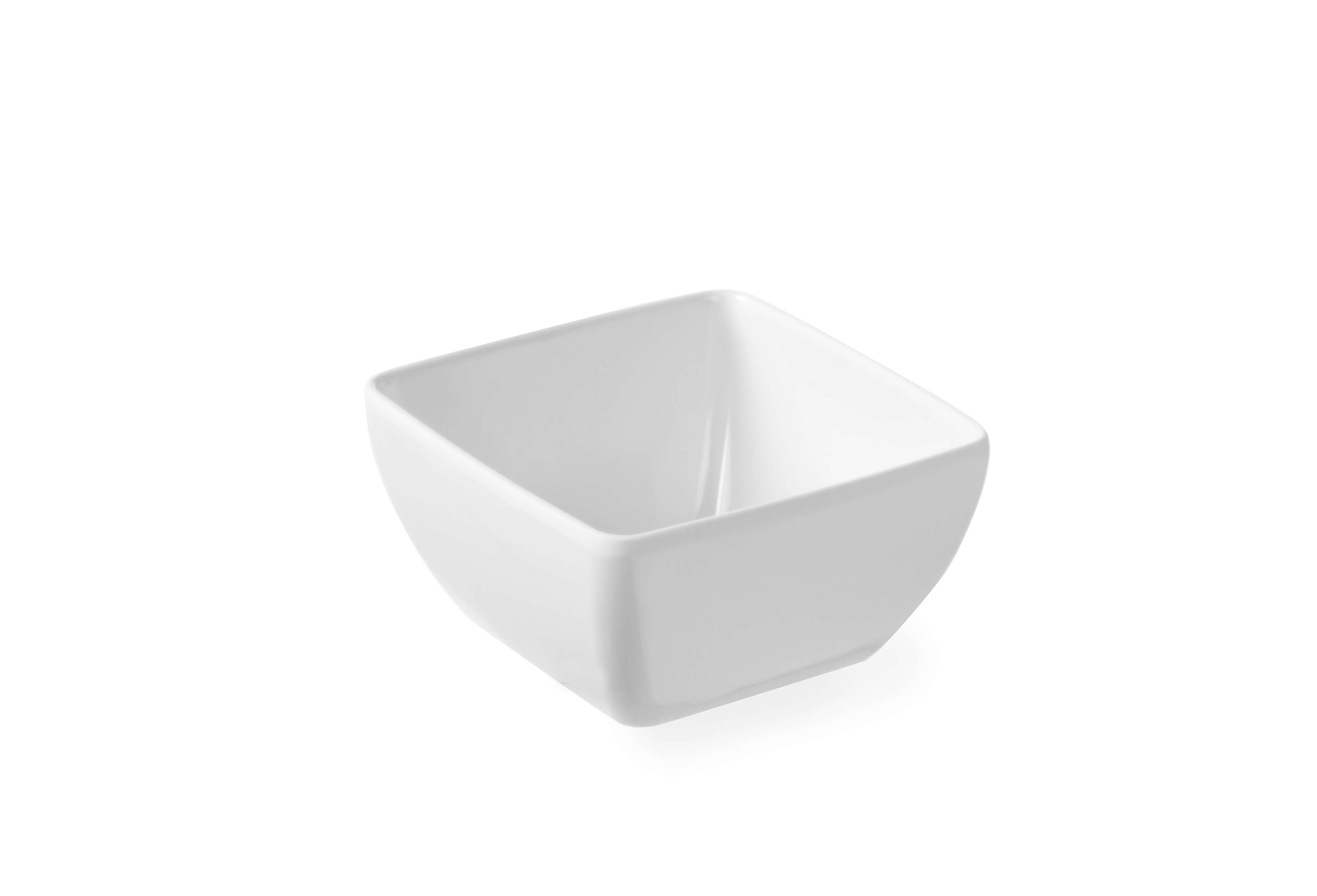 Schüssel quadratisch, 130x130xH65mm Melamin, HENDI