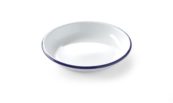 Teller tief, ø220mm, Emaillgeschirr, HENDI