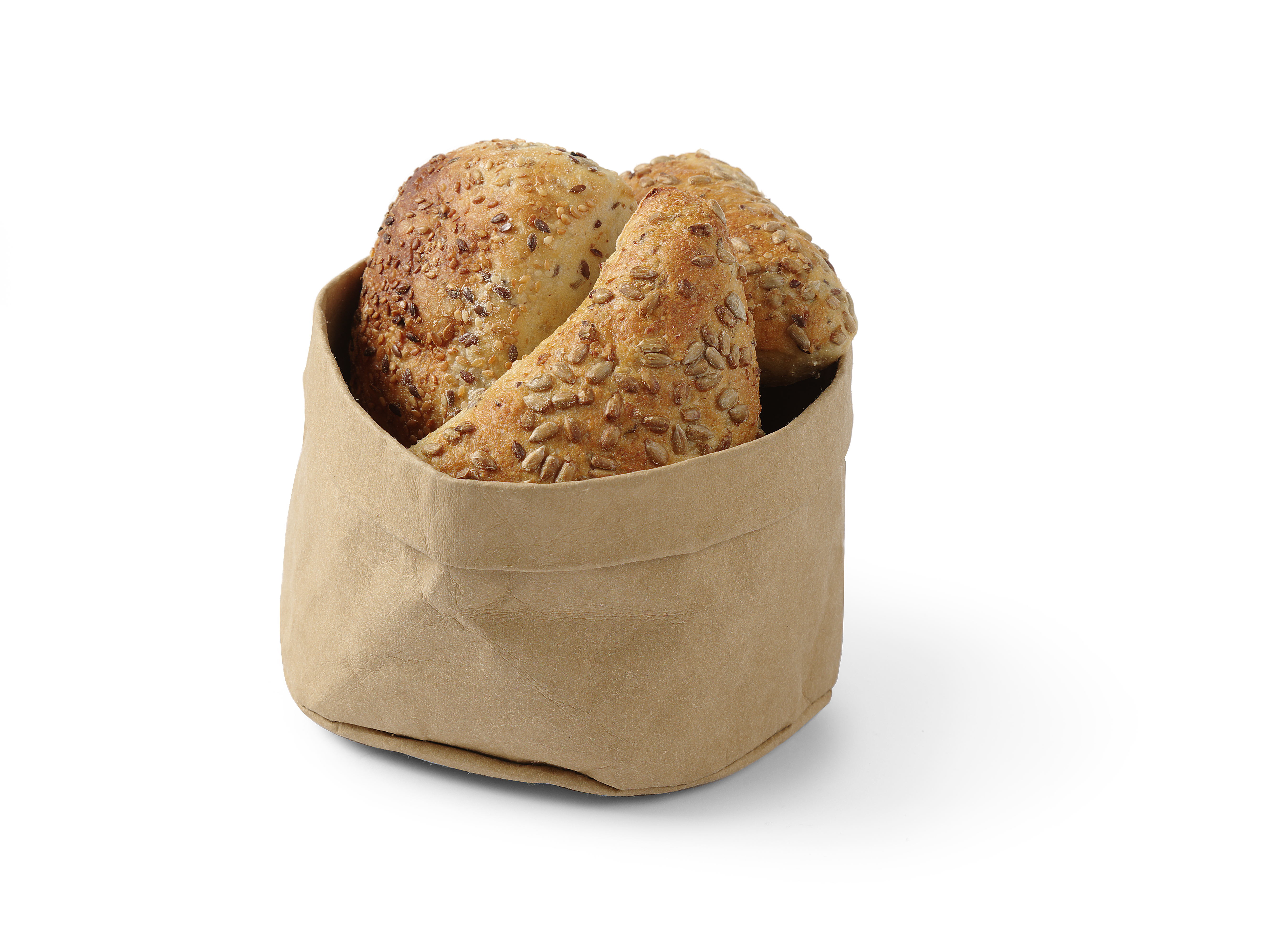 Brottaschen aus waschbarem Papier, beige, HENDI