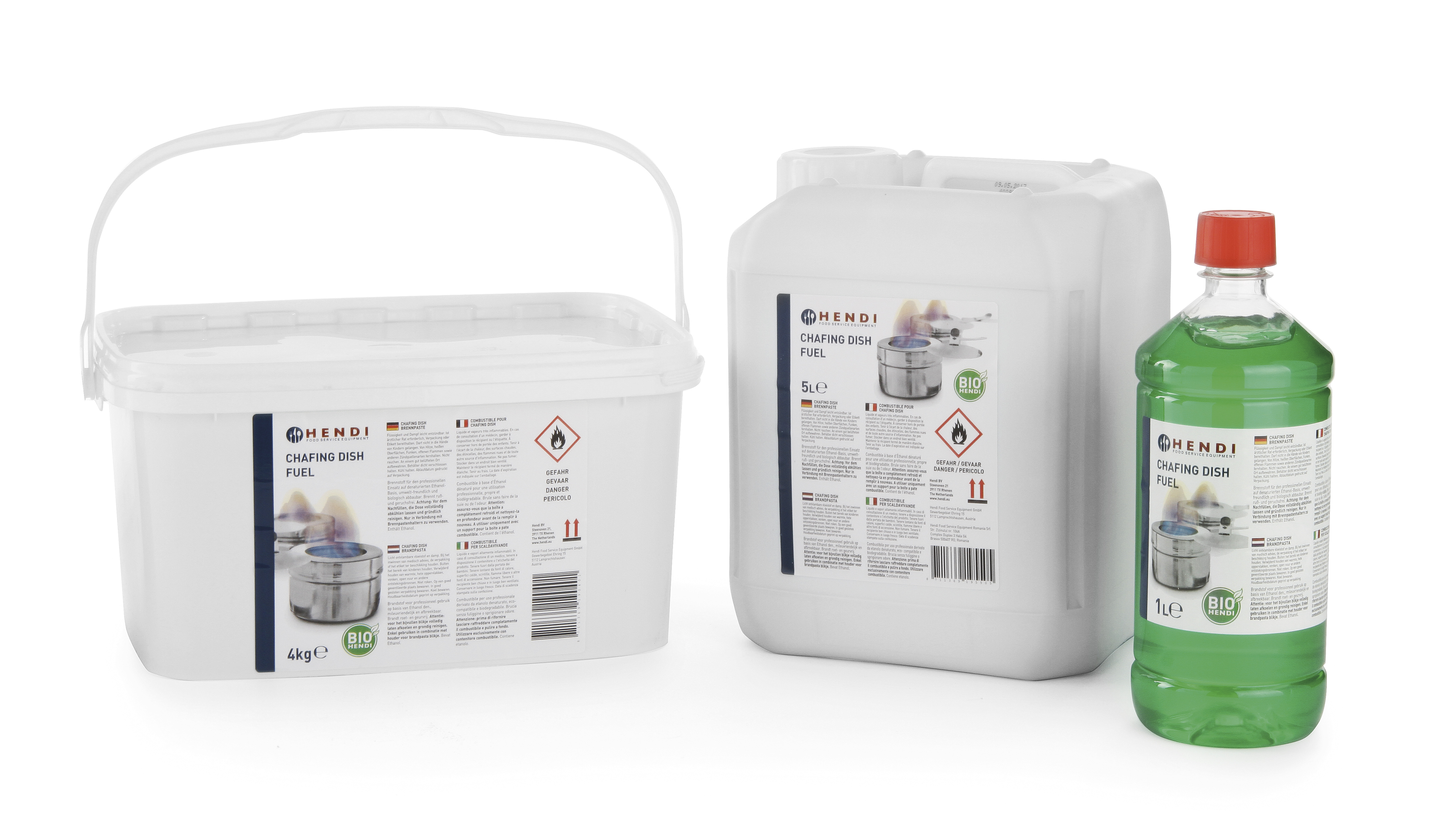 Brennpaste 5lt, Bio-Ethanolbasis, HENDI