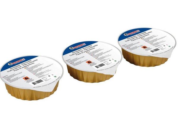 Brennpaste 80g, Ethanolbasis, Aluminiumschale, HENDI