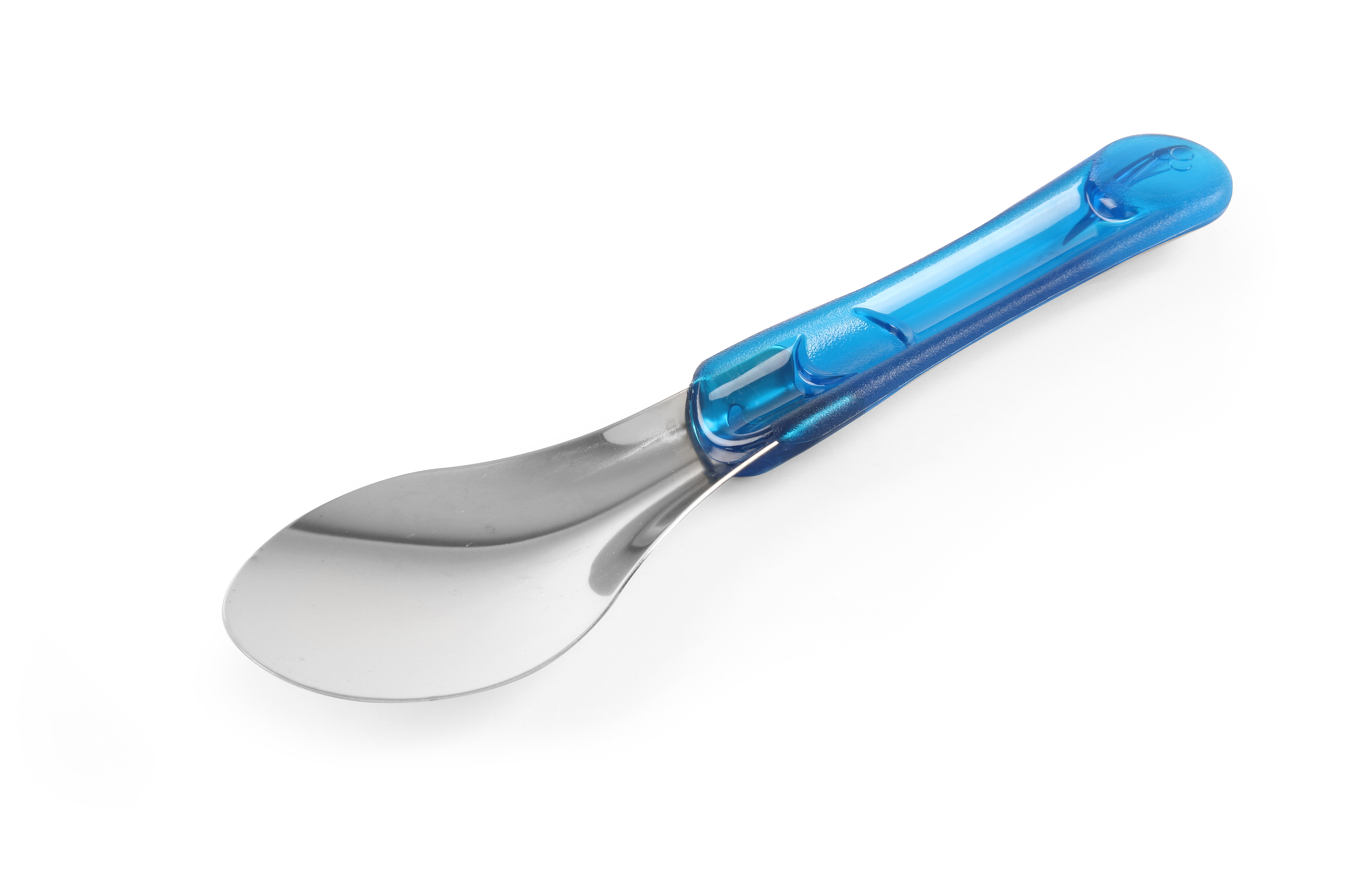 Eiscreme Spachtel, blau, 260mm, mit Tritan Griff