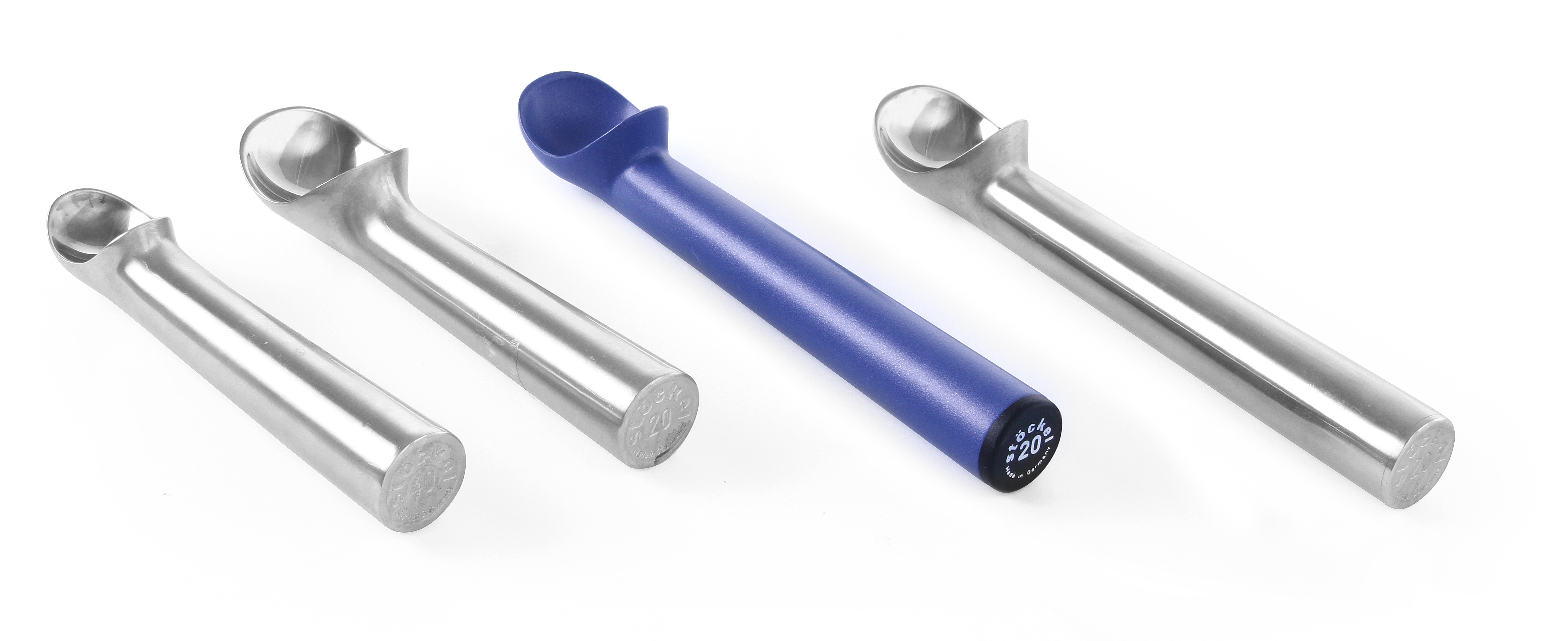 Eislöffel Stöckel, 1/20, Aluminium