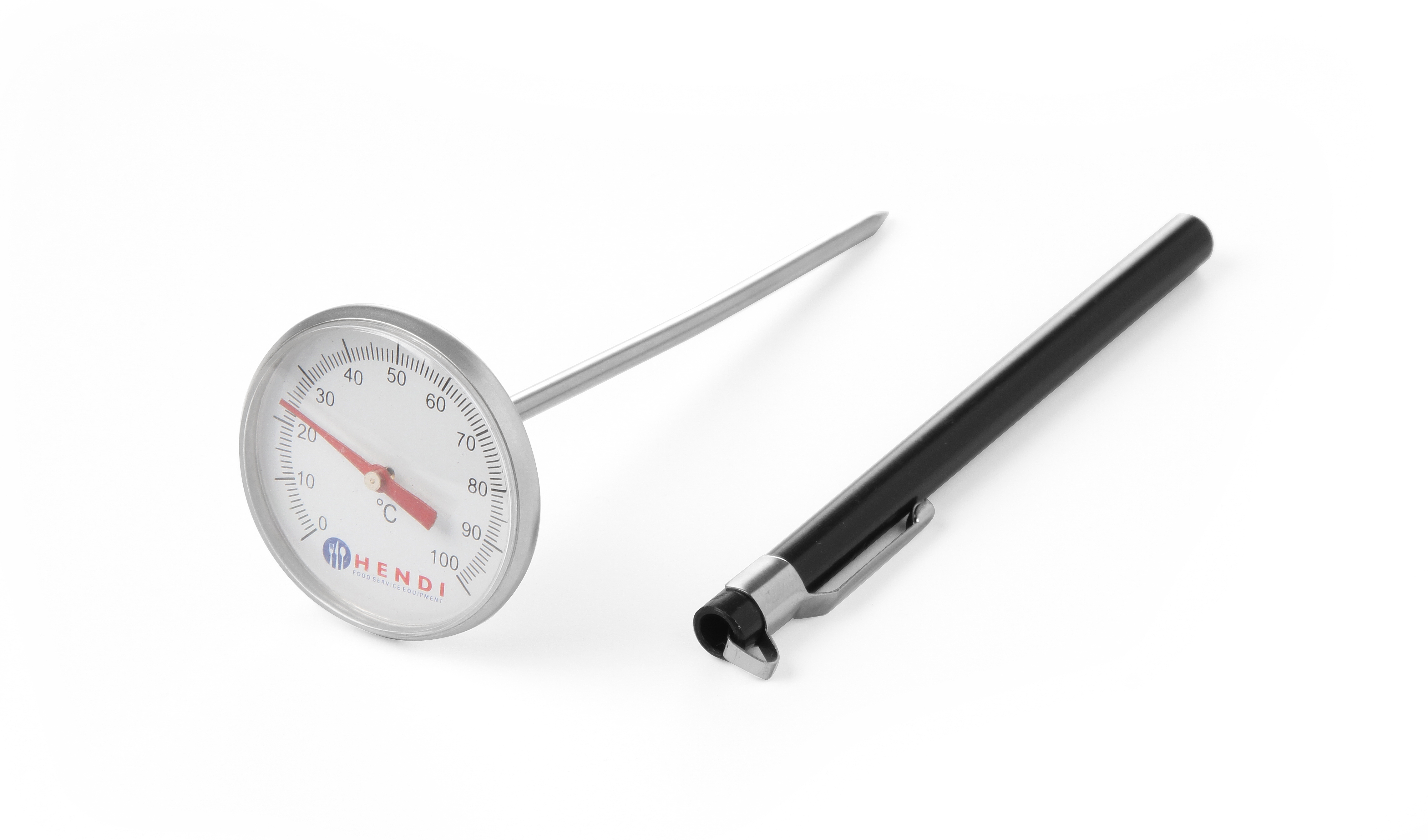 Thermometer mit Messkopf, 0 bis 100°C, HENDI