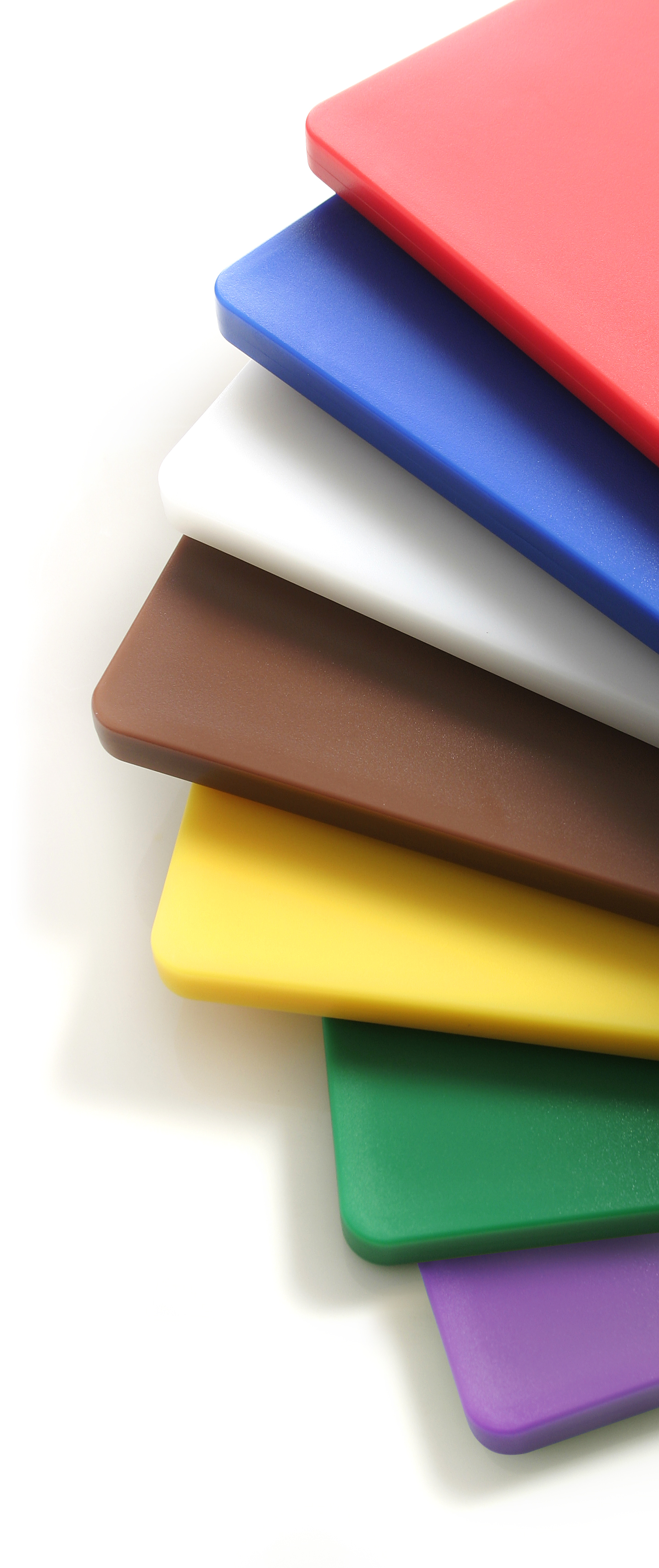 Schneidbrett HACCP, GN 1/2, 325x265mm, braun, HENDI