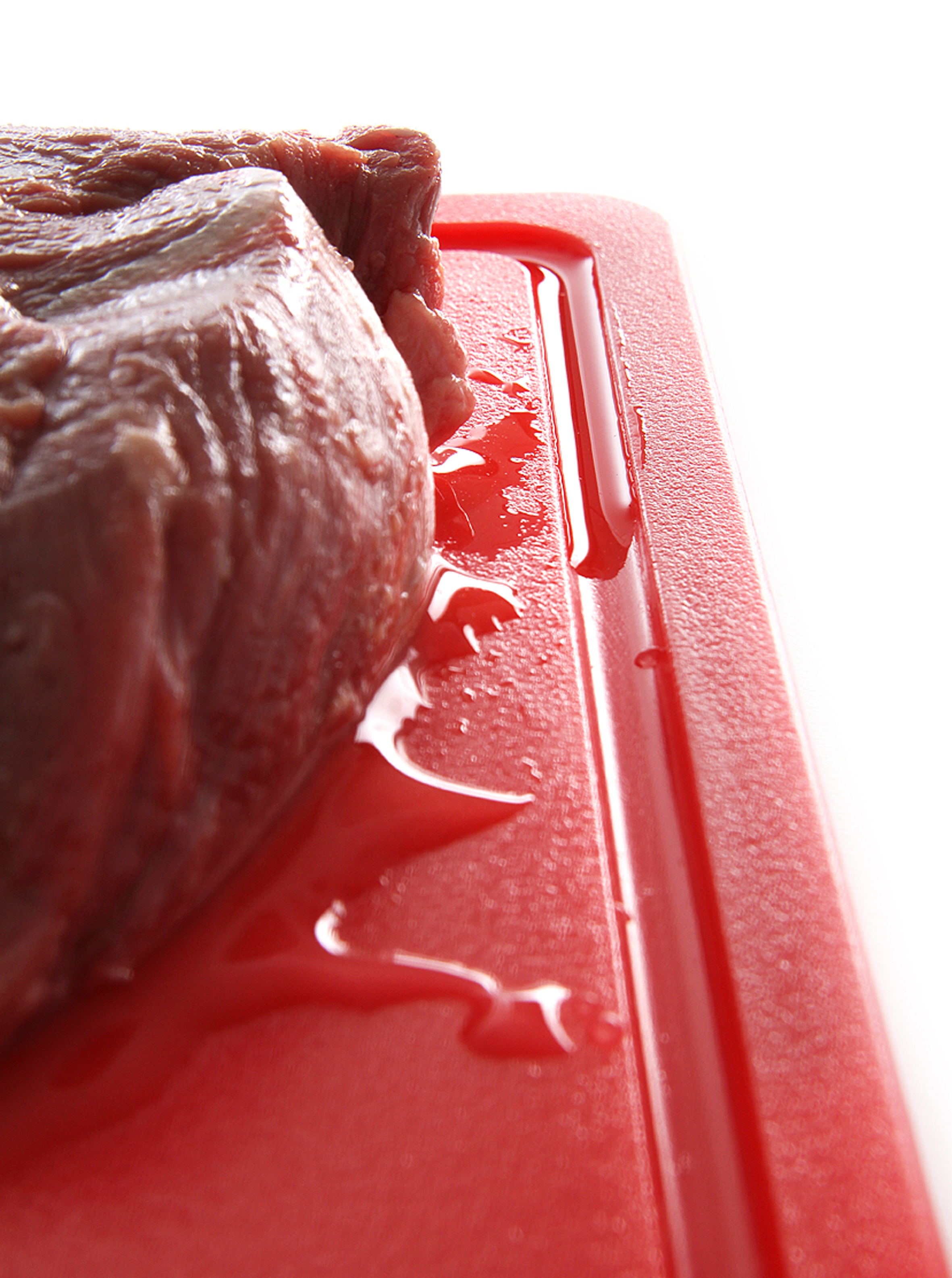 Schneidbrett HACCP, GN 1/2, 325x265mm, rot, HENDI