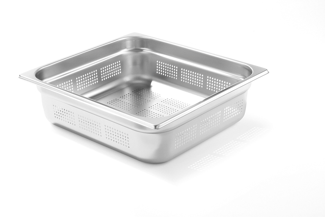 CNS Behälter, Profi Line, perforiert, GN 2/3, H40mm