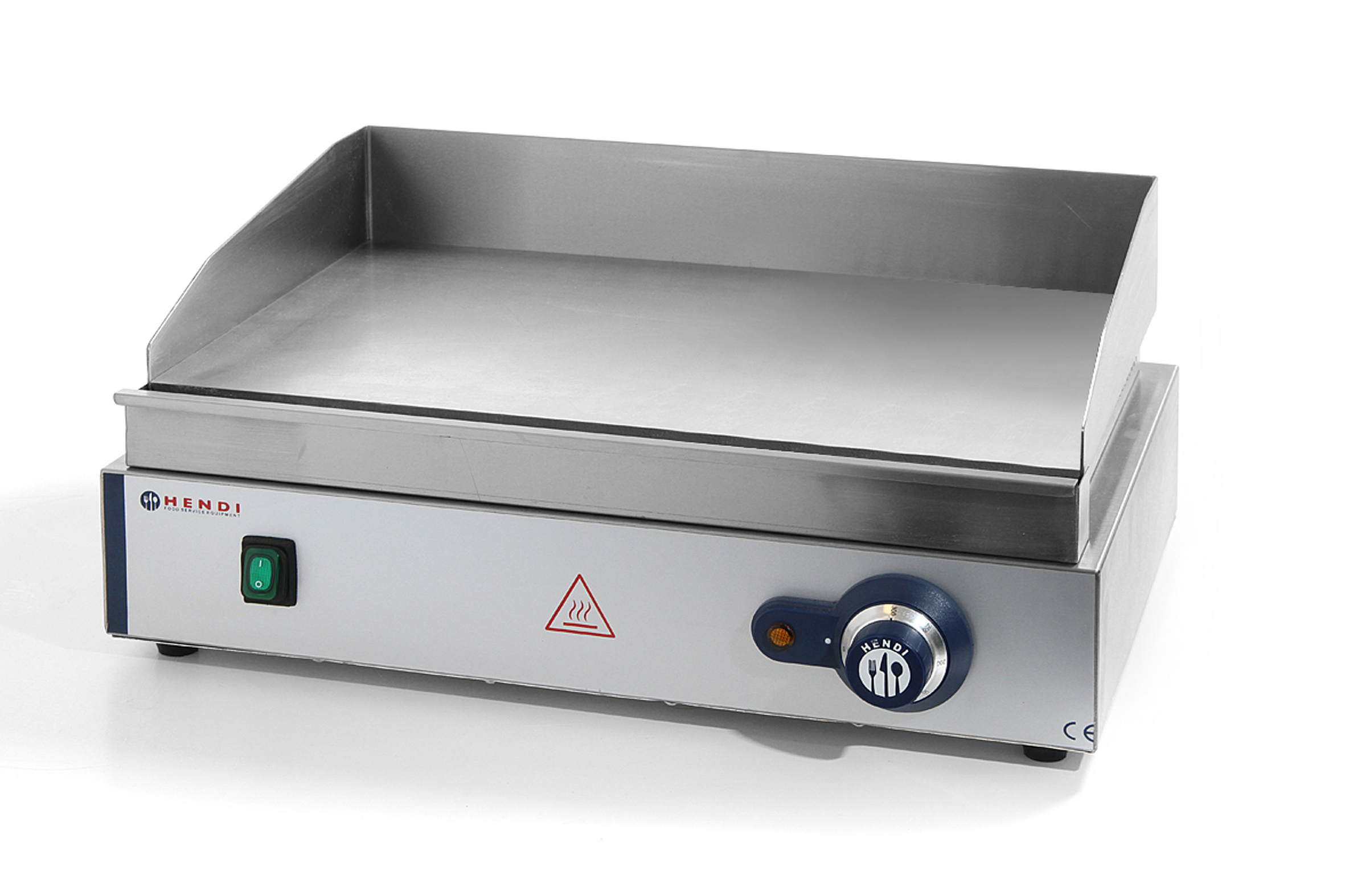 Grillplatte, Profi Line, 518x328mm, glatte Ausführung