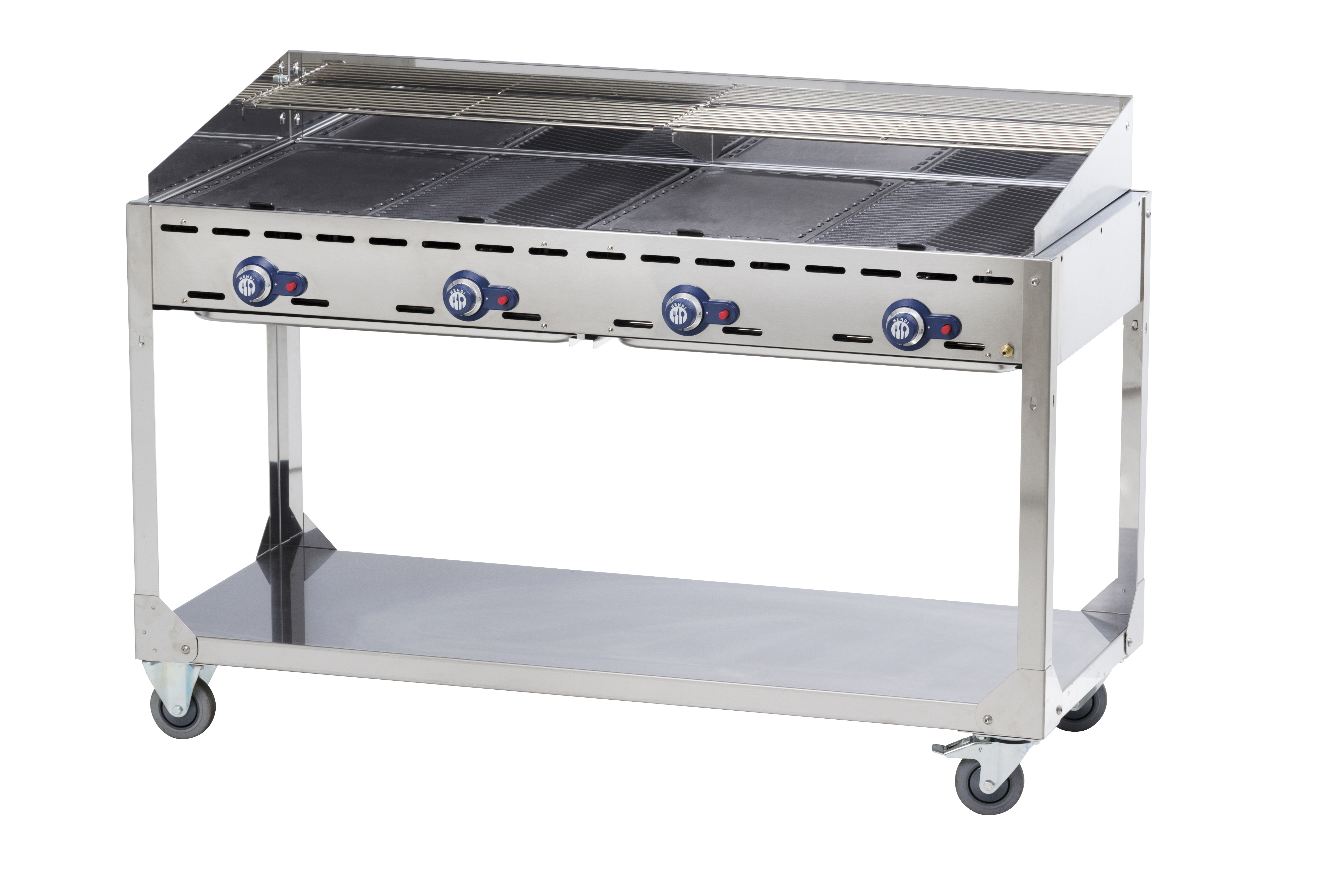 Grillsystem, Green Fire, 4 Brenner, Profi Line