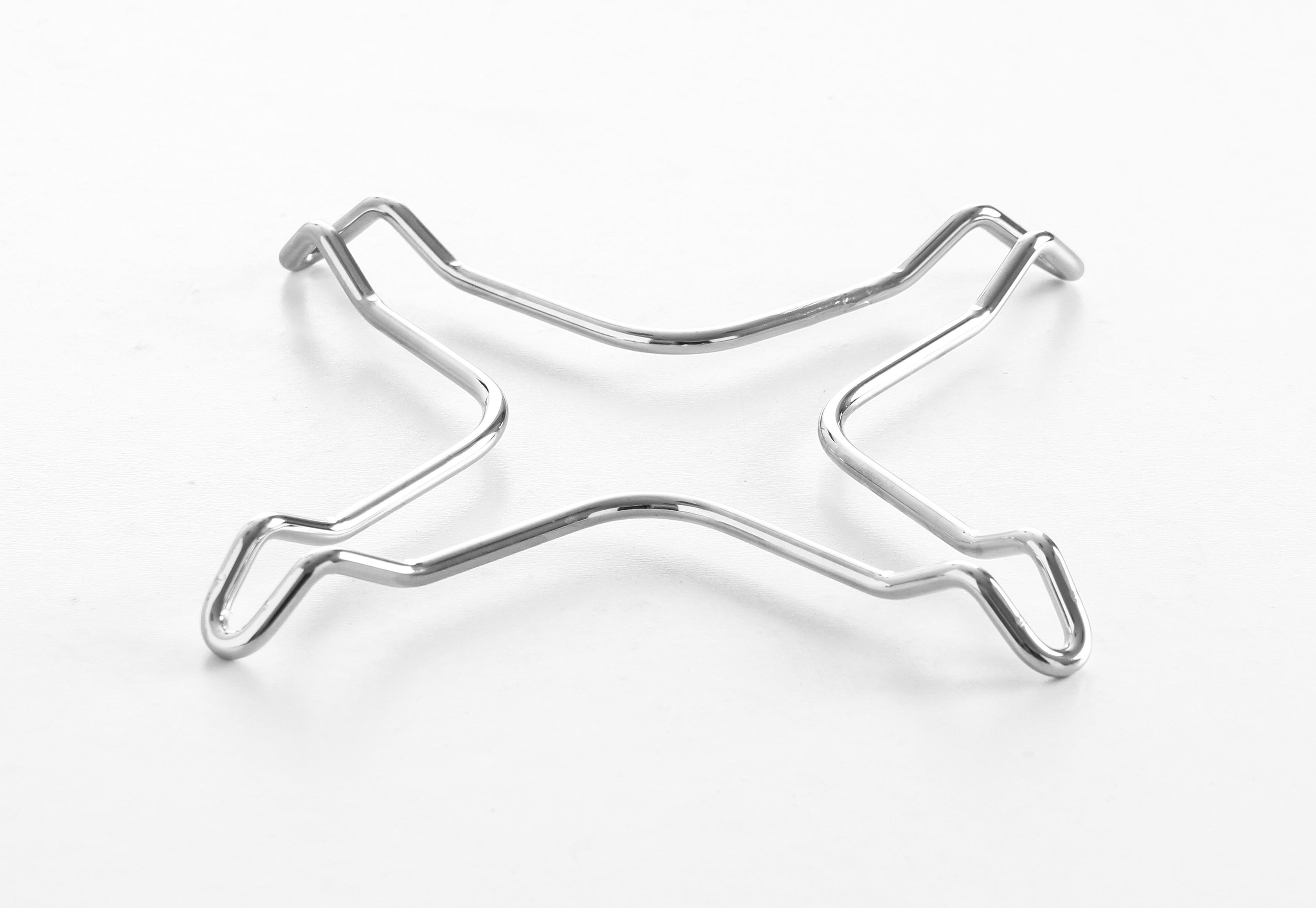 Topfträger, Chromstahl, 255x255xH25mm