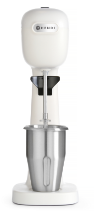 Milchshake Bereiter, 0.5lt, weiss, Design by Bronwasser, HENDI
