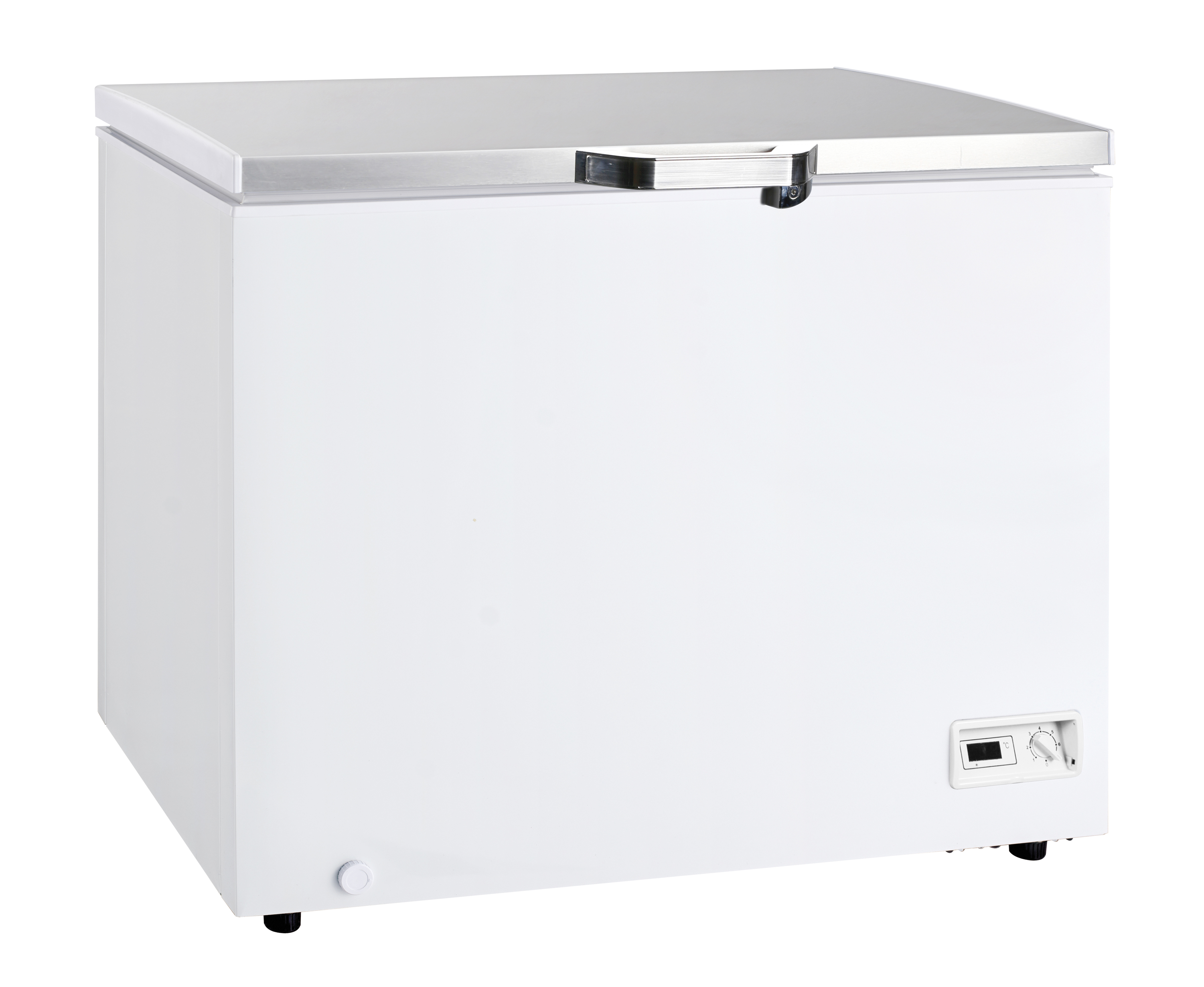 Gefriertruhe, 190lt, Aluminium