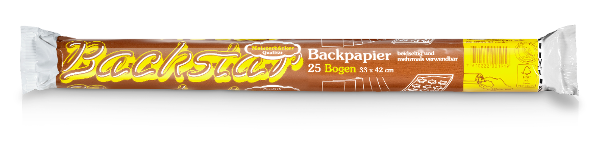 Backstar Bogen, 25 Bogen 33x42cm weiss