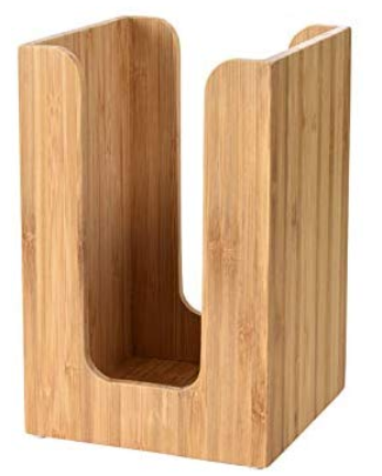 Serviettenspender Bambus FSC, 13x13cm