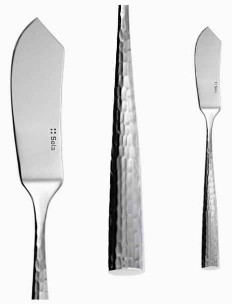 Fischmesser Miracle ganz poliert/all mirror 215mm