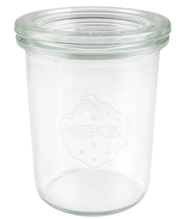 Mini-Einmachglas WECK, 160ml, H80mm ø60mm