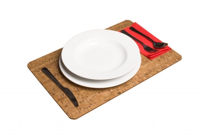 Tischset Kork Porto, 295x445mm, Ecken gerundet