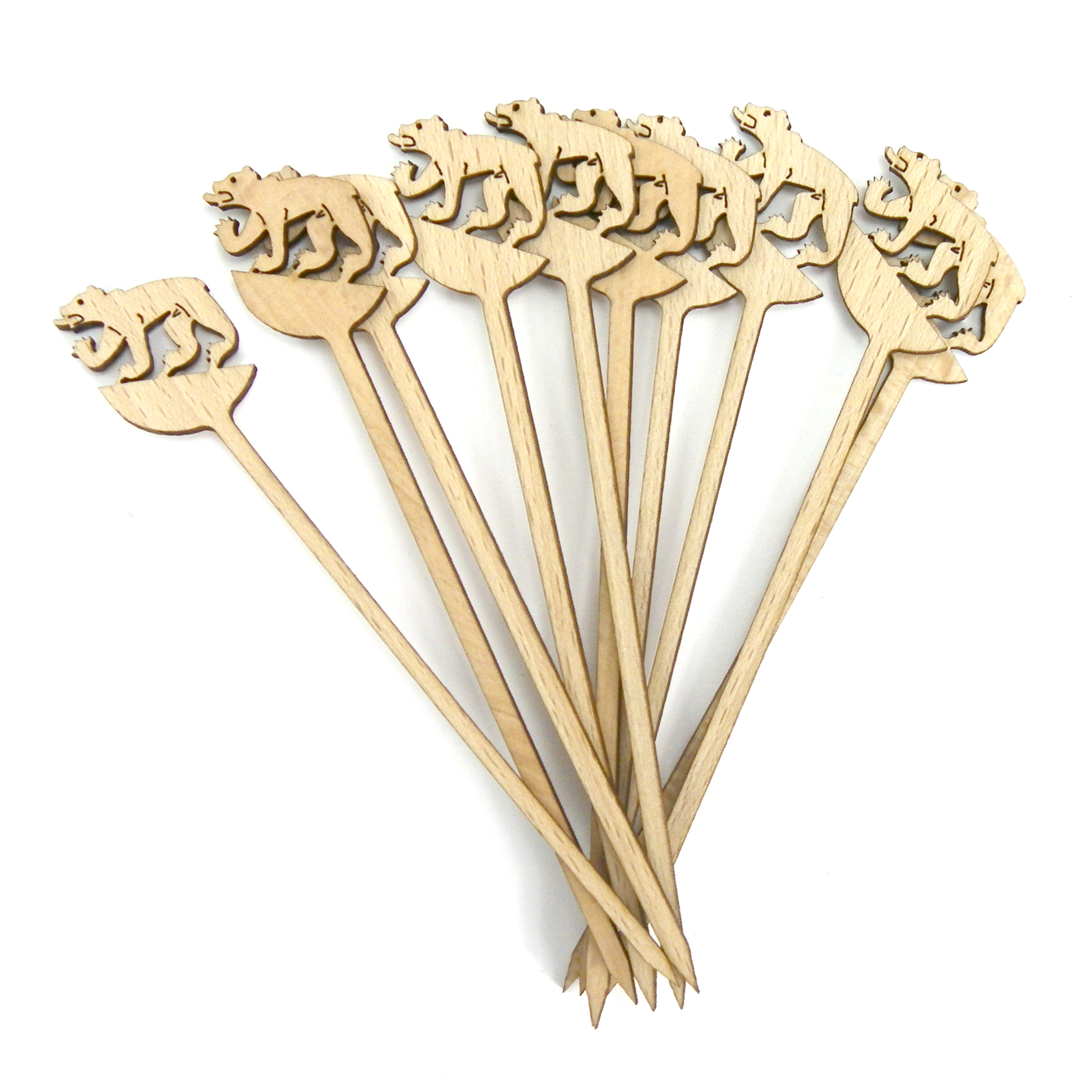 Foodpicker Berner-Bär 13cm Holz