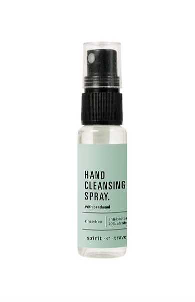 Handreinigungsgel, Spray, 30ml, SPIRIT OF TRAVEL