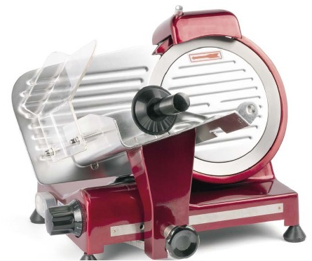 Aufschnittmaschine, Profi Line 250, Sonderedition, rot