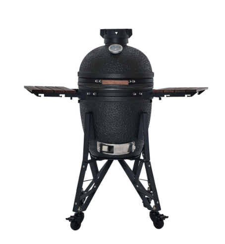 Keramik-Holzkohlegrill "The Bastard Urban Medium", schwarz matt, Grill ø42cm !NSV!