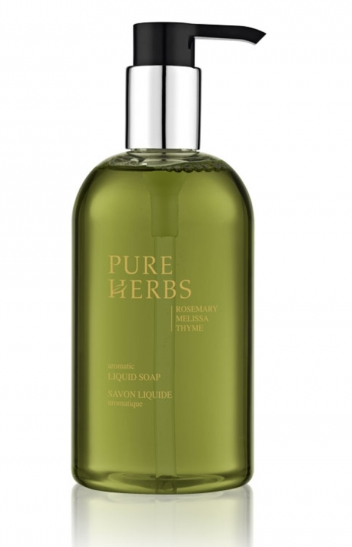 Flüssig-Cremeseife, PURE HERBS, 300ml, Pumpspender