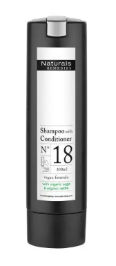 Shampoo, mit Conditioner, smart care system, 300ml, Naturals REMEDIES