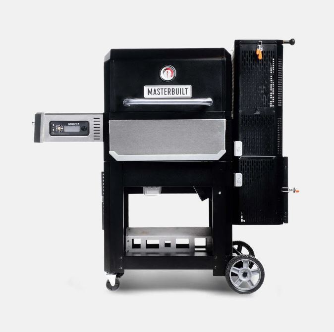 digitaler Holzkohle-BBQ + Räucherofen, Gravity Series 800