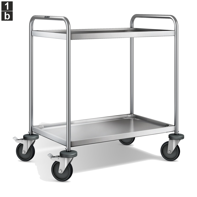 Servierwagen B.PRO, SW8x5-2, 900x600xH950mm