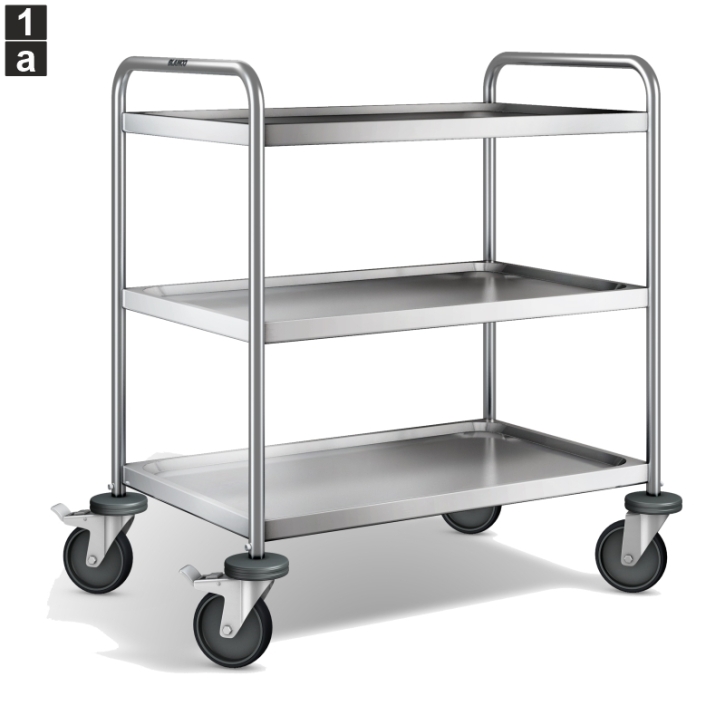 Servierwagen B.PRO, SW8x5-2, 900x600xH950mm