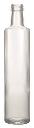 Flasche Dorica, gerade Form, 500ml, H277.5mm ø61mm