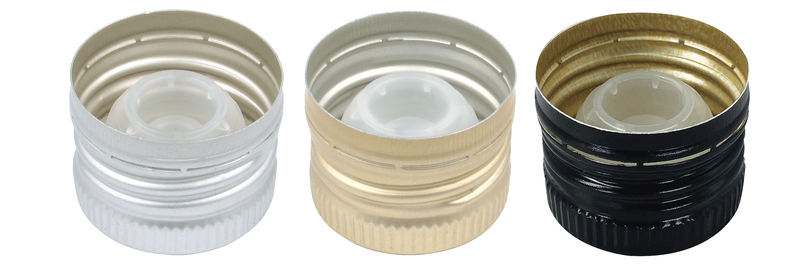 Verschluss m. Ausgiesser gold PP-31.5