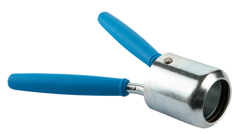 Bördelzange zu Verschluss m. Ausgiesser gold PP-31.5