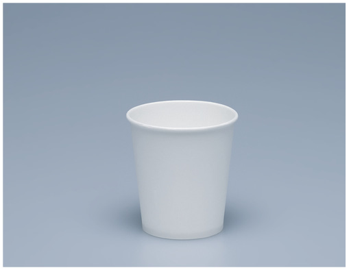 Trinkbecher 1dl, Karton weiss, PE laminiert ø62mm