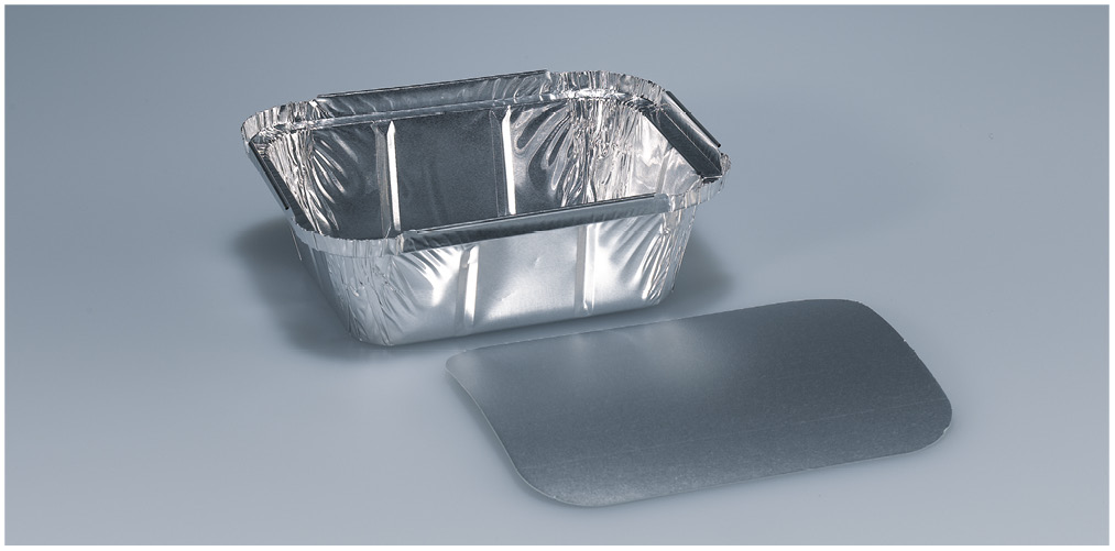 Alu-Kartondeckel silber 145x120mm
